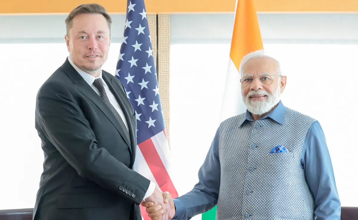 Elon Musk's meets PM Modi