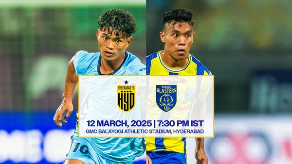 Hyderabad FC and Kerala Blasters Face Off in Season Finale Showdown of Indian Super League!